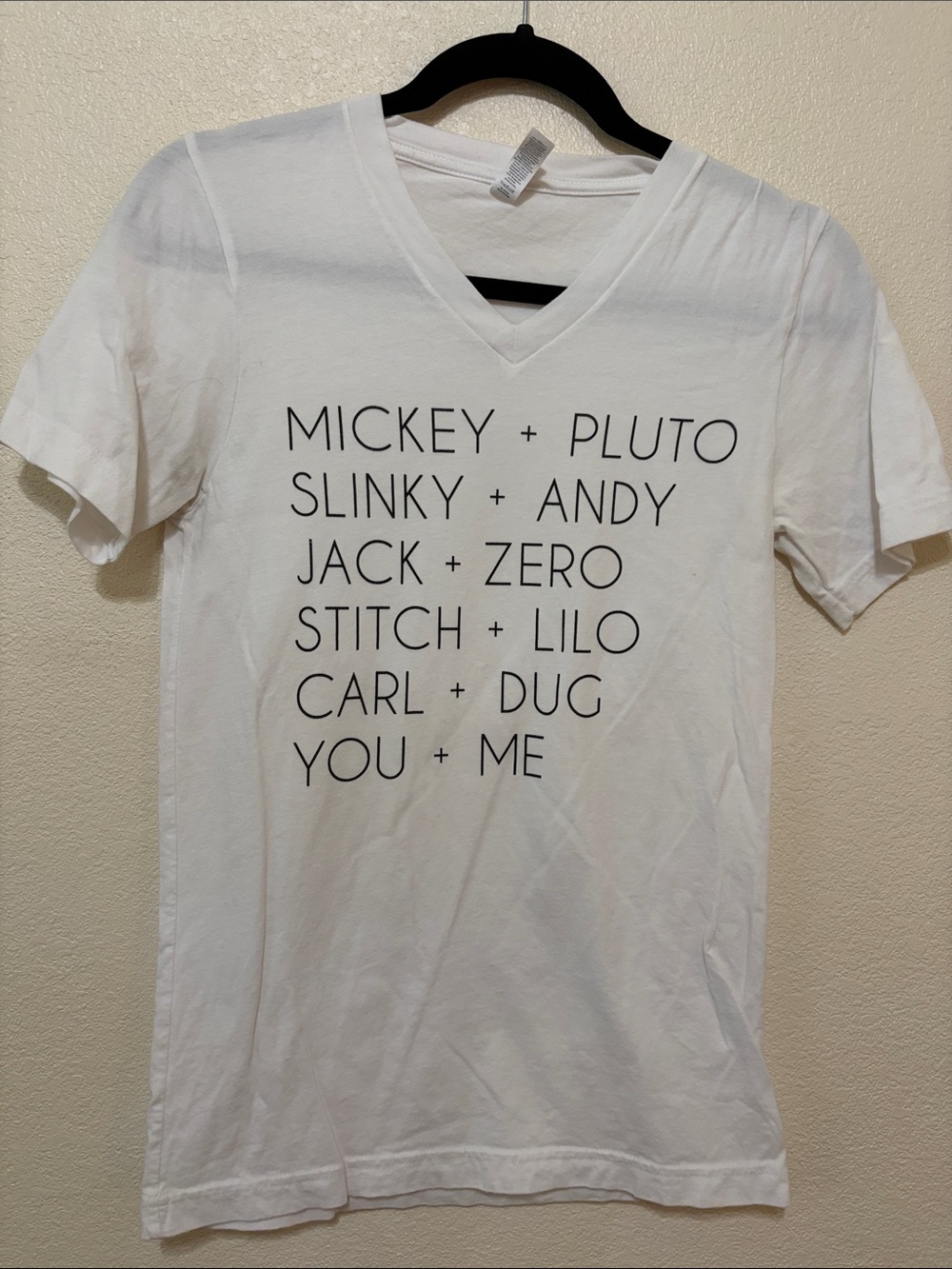 Disney V-Neck Graphic Tee